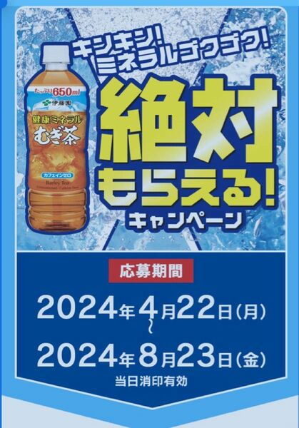 伊藤園　健康ミネラル麦茶　キャンペーン　54点