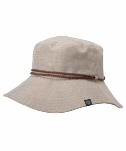 * Descente [ Marmot :me Ran ji wide yellowtail m hat ]TOAPJC52 light beige L size 