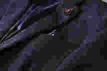 XZ-JQJQ- 黒紺(実寸46A S度)新品 新作 WOOL ■ 国内未販売 高品質 紳士 秋 ◆ メンズ 紳士 ジャケット スーツ_画像4