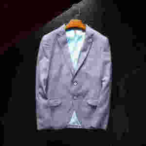 XZ-BNLNK(実寸50 L-XL度 )新品 新作 春夏秋 ◆ 完売 新作■ 国内未販売 高品質 紳士 ◆ メンズ 紳士 ジャケット スーツ