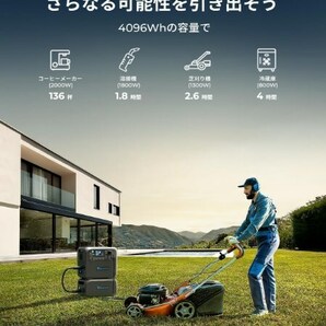 BLUETTI ポータブル電源 B230 拡張バッテリー 2048Wh AC200P AC200MAX用 リン酸鉄リチウム BMS搭載 純正弦波 MPPT制御の画像2