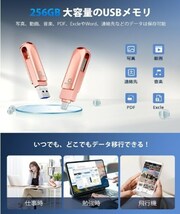 Xiaxee USBメモリ 128GB 4in1 ピンク 【新品5個セット】 _画像6