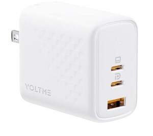 VOLTME Revo 65 PD 充電器 65W GaN(窒化ガリウム) ホワイト