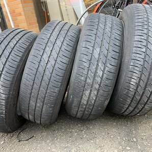 中古 STRINGS ストリングス 15x6.5J +20 114.3 4穴5穴マルチ 175/60R15 旧車 当時物 希少 4本セット の画像9