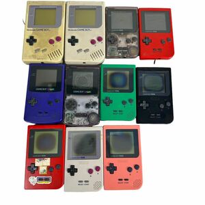 【ジャンク】 初代ゲームボーイ ゲームボーイポケット ゲームボーイカラー 本体 11台 まとめて Nintendo ニンテンドー 任天堂 GAMEBOY 