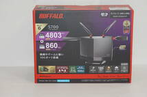 　新品　☆　新品・未使用　Ｗｉ－Ｆｉ６対応ルーター　ＷＮＲ－５７００ＡＸ７Ｐ　ＢＵＦＦＡＬＯ_画像1