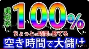 空き時間で大儲け　バイナリーオプションのYouTube手法をサインツール化　自作インジケーター　送料無料