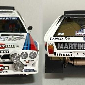 オートアート 1/18 ランチア デルタS4 No.6 H.トイボネン 1985 RACラリー 優勝 MARTINI RACINGの画像4