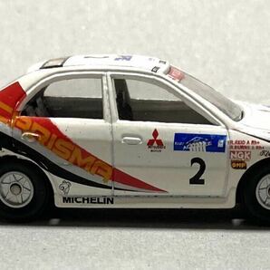 エクセレントトミカ 三菱カリスマGT No.2 R.バーンズ 1997 WRC アクロポリスラリー 3位の画像4