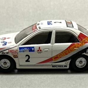 エクセレントトミカ 三菱カリスマGT No.2 R.バーンズ 1997 WRC アクロポリスラリー 3位の画像3