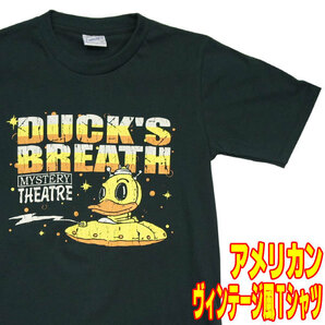 あひるのおもちゃ DUCK'S BREATH【半袖】【M】アメリカンヴィンテージ風レトロTシャツ アメカジ プリント ビンテージ Tシャツの画像2
