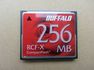 *[ free shipping ][ check settled ][ used ]Buffalo CF card RCF-X 256MB*