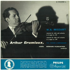  orchid Philips A00258Lmo-tsaruto[va Io Lynn concerto no. 2&5 number ] Gris . Mio -