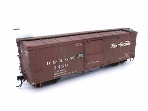 (On3ゲージ)メーカー不明■D&RGW Box Car ＃3480 完成品