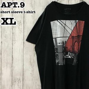 APT.9 US アメリカ古着 フォトプリント 半袖Tシャツ XL