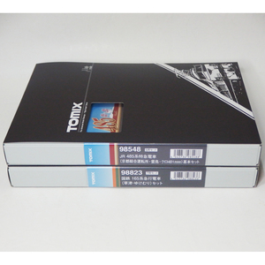 TOMIX 車両ケース×２個 / JR 485系 京都総合運転所・雷鳥・クロ481-2000基本 [98548]＋ 国鉄 165系 草津・ゆけむり [98823]