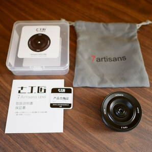 七工匠 7Artisans 18mm F6.3 II ボディキャップレンズ マイクロフォーサーズ 1863M43B2 新品同様の画像1