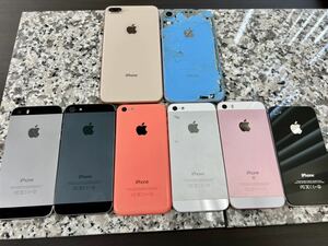 iPhone 8台 まとめ【8Plus/XR/SE/5×2台/5s/5c/4s】2台初期化済み ジャンク A1723/A1387/A1456/A1453/A1429