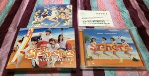 sphere HIGH POWERED 限定生産盤 CD + DVD スフィア 戸松遥 豊崎愛生 寿美菜子 高垣彩陽