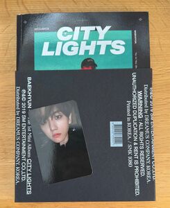 EXO baekhyun ベッキョン　City Lights ソロアルバム