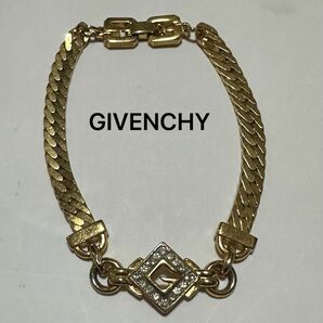 GIVENCHY ロゴ ブレスレット ゴールドカラー アクセサリー