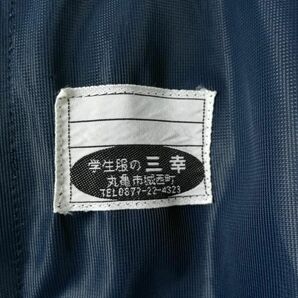 1円 セーラー服 スカート スカーフ 上下3点セット 大きいサイズ 冬物 青3本線 女子 学生服 中学 高校 紺 制服 中古 ランクC NA0247の画像8