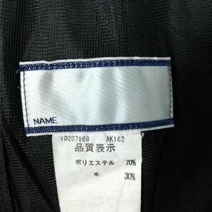 1円 スクールスカート 大きいサイズ 夏物 w72-丈64 ストライプ 兵庫夢前高校 プリーツ 学生服 制服 女子 中古 IN5119の画像5