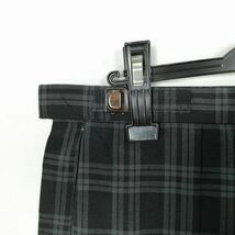 1円 スクールスカート 夏物 w69-丈46 チェック 東京府中東高校 プリーツ 学生服 制服 女子 中古 IN5379_画像3