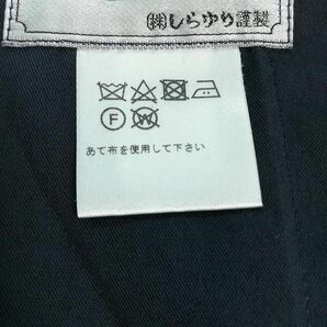 1円 スクールスカート 冬物 w69-丈62 花紺 中学 高校 プリーツ 学生服 制服 女子 中古 IN5675の画像5