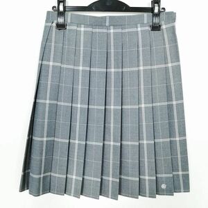 1 иен школьная юбка зима предмет w69- длина 54 проверка средний . средняя школа плиссировать школьная форма форма женщина б/у IN5558