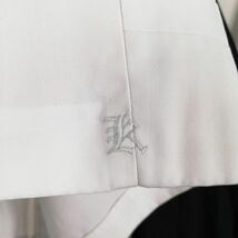 1円 セーラー服 スカート スカーフ 上下3点セット 160A 夏物 女子 学生服 佐賀北高校 白 制服 中古 ランクC NA0949_画像4