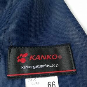 1円 セーラー服 スカート スカーフ 上下3点セット 夏物 青3本線 女子 学生服 兵庫飾磨中部中学 白 中古 ランクC NA0902の画像9