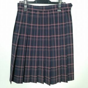 1 иен школьная юбка лето предмет w66- длина 61 проверка средний . средняя школа плиссировать школьная форма форма женщина б/у IN5939