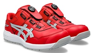 CP306BOA-600　25.5ｃｍ　カラー（クラシックレッド*ピエモンドグレー）　アシックス安全靴　新品（税込）