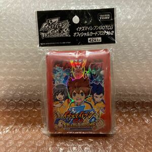 未使用【カードスリーブ】カードスリーブ　イナズマイレブンGO TCG オフィシャルカードプロテクト2 42枚入り　