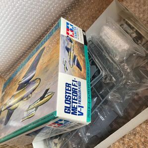 未組立【タミヤ 】TAMIYA 1/48 グロスター ミーティア F.1 V-1 フィーゼラ Fi103 プラモデル GLOSTER ジェット戦闘機 イギリス Cの画像5