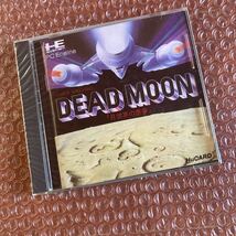 未開封【PCエンジン】デッドムーン　月世界の悪夢　DEAD MOON デッドストック シューティング　PCE _画像1