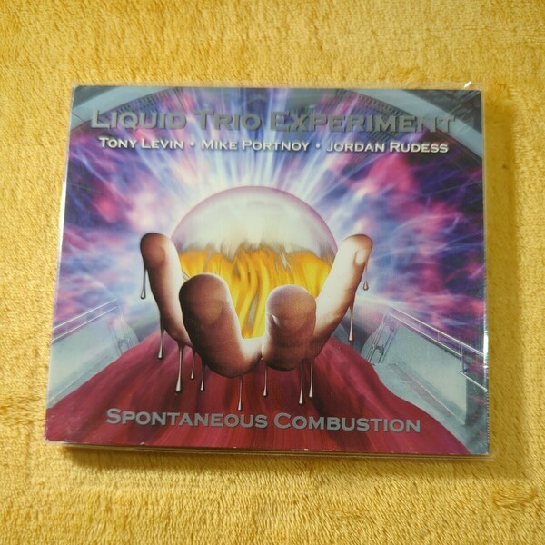 Liquid Trio Experiment Spontaneous Combustion 中古 輸入盤 デジパック プログレ Tony Levin Mike Portnoy Jordan Rudess