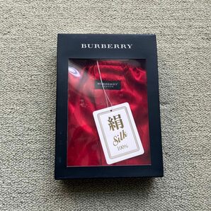 【シルク100%】 BURBERRY/トランクス/赤/新品未使用/ パンツ/ バーバリー/ Burberry/