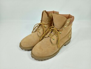 Timberland ブーツ ベージュ　レザー　