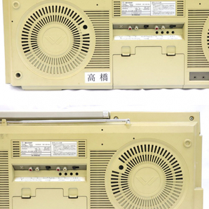 SHARP シャープ FM/FMstereo / AM radio cassetto GF-757 11002131 ラジオ付ステレオテープレコーダー 020HZBBG30の画像6