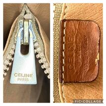 中古 セリーヌ CELINE マカダム柄 ト－トバック M95 ショルダーバッグ バケツ型 ブラウン レディース 147432_画像10