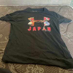 アンダーアーマー JAPAN Tシャツ LG ブラック　①