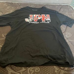 アンダーアーマー JAPAN Tシャツ　LG ブラック　②