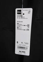 【新品タグ付】テーラードジャケット　オーバーサイズ　ブラック　GU Sサイズ_画像5