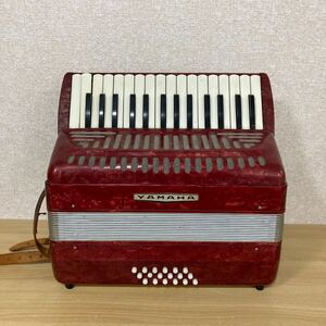 YAMAHA Yamaha accordion red red 18 key keyboard instruments musical instruments music musical performance 4s5626