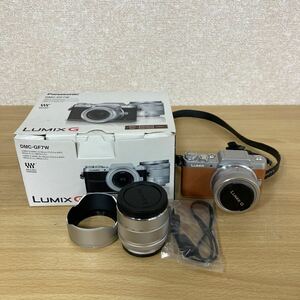 Panasonic Panasonic LUMIX DMC-GF7 двойной zoom линзы комплект Brown линзы G VARIO 1:3.5-5.6 беззеркальный однообъективный камера 4si5718