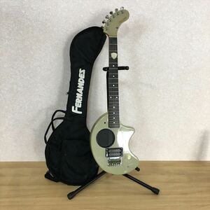 FERNANDES フェルナンデス Electric Sound Research Group ZO-3 ゾウサン エレキギター 弦楽器 音楽 演奏 ソフトケース付き 4 カ 5743