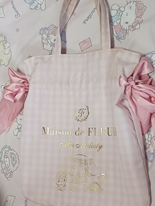 Maison de FLEUR メゾンドフルール サンリオ マイメロディ コラボトートバッグ