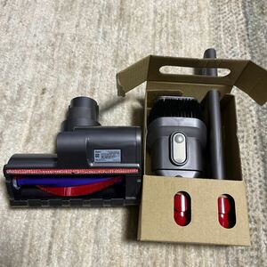 Dyson ダイソン V10付属品 3点セット ミニモーターヘッド 158685-05 コンビネーションノズル 隙間ノズル 純正品